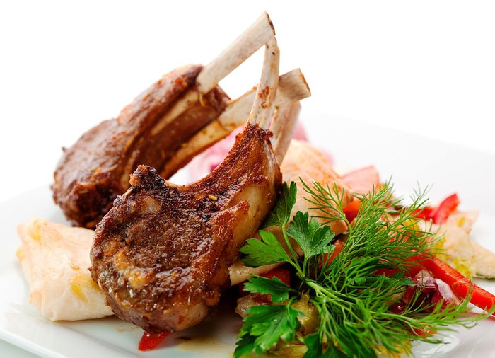 Баранина на ребре