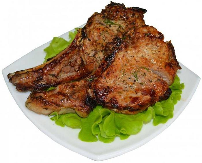 Шашлык на ребре (свиной)